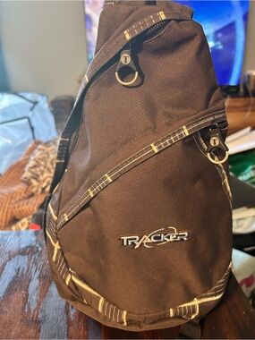 Vintage Trscker Brown Sling Bag for Men